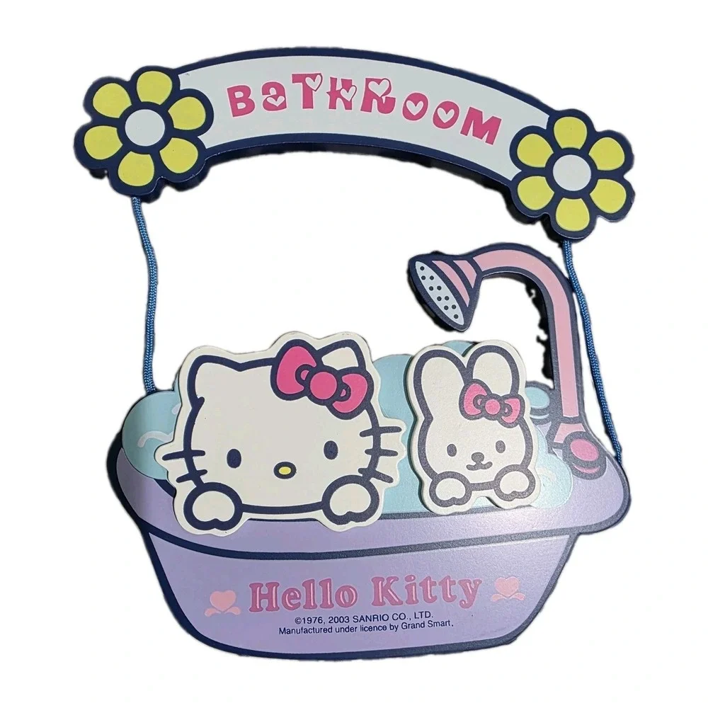 Vintage Hello Kitty Bathroom Accessories 2001-2003 Y2k